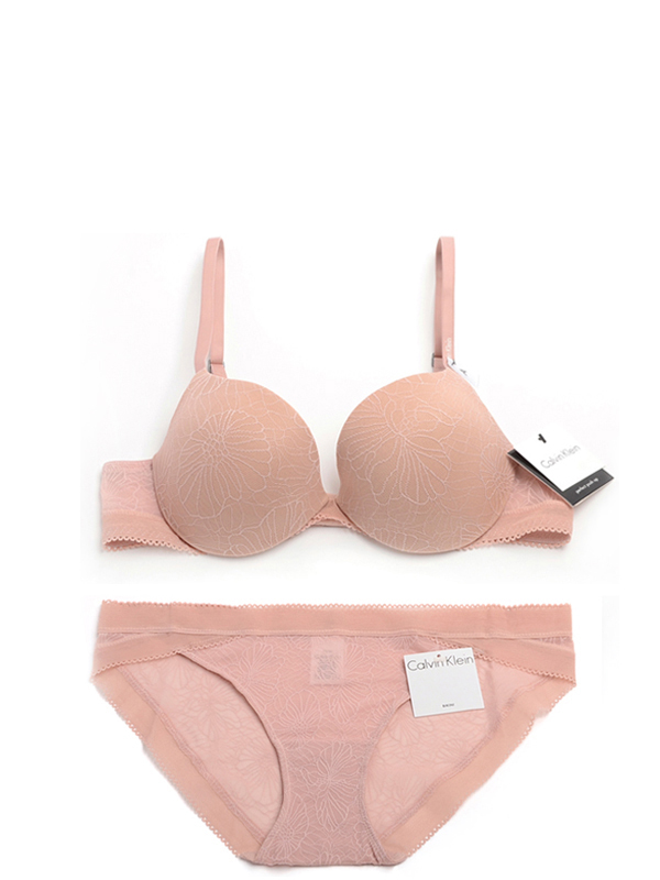 Perfactly Fit Bra+Bikini Set(캘빈클라인 언더웨어  F3653-3656PG4) CK 브라팬티 세트 여자속옷